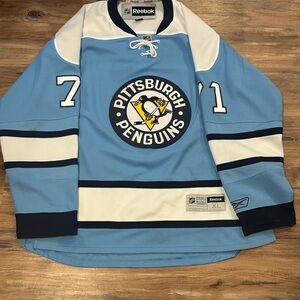 Reebok Evgeni Malkin Pittsburgh Penguins Winter Classic Jersey XL RARE